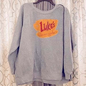 Gilmore Girls Luke's diner sweat shirt